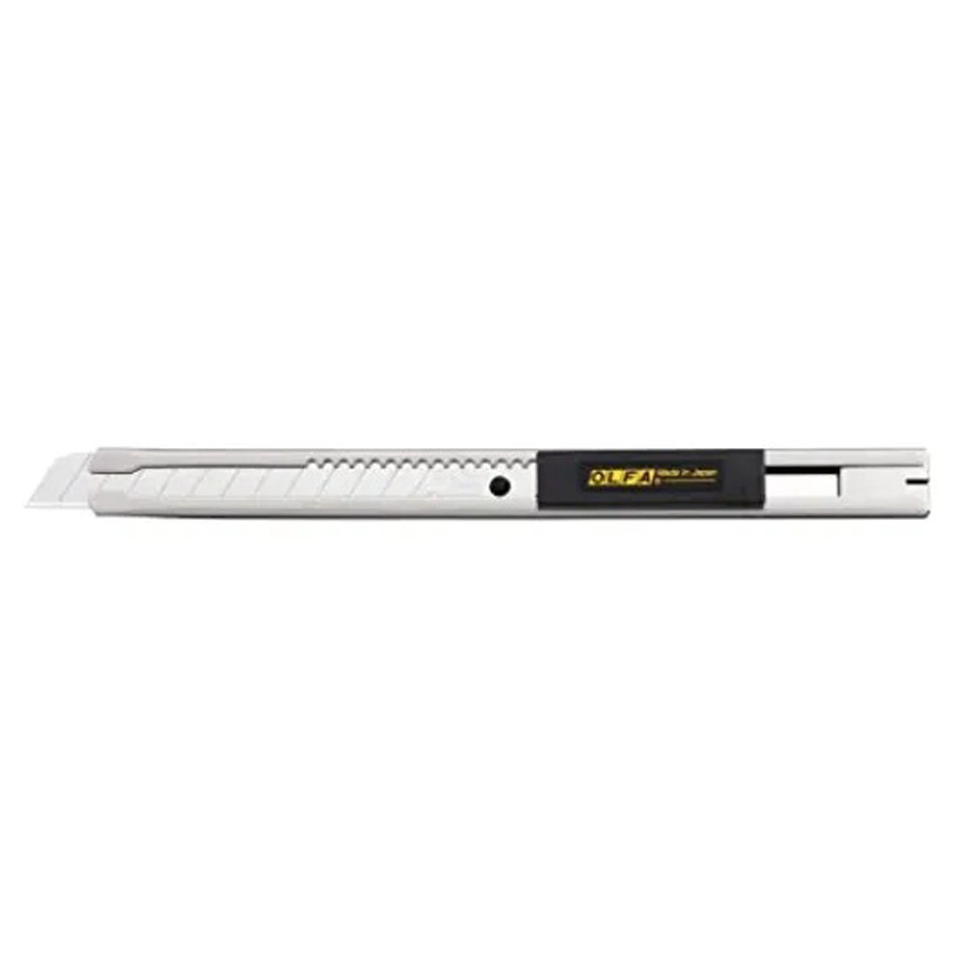 Olfa SVR-2 Silver Auto Lock Cutter 9mm Blade, Stainless Steel Handle, Snap-Off Blade Price in Jordan Olfa SVR-2 Silver Auto Lock Cutter 9mm Blade, Stainless Steel Handle, Snap-Off Blade - Buy Online in Jordan | OfficeJo