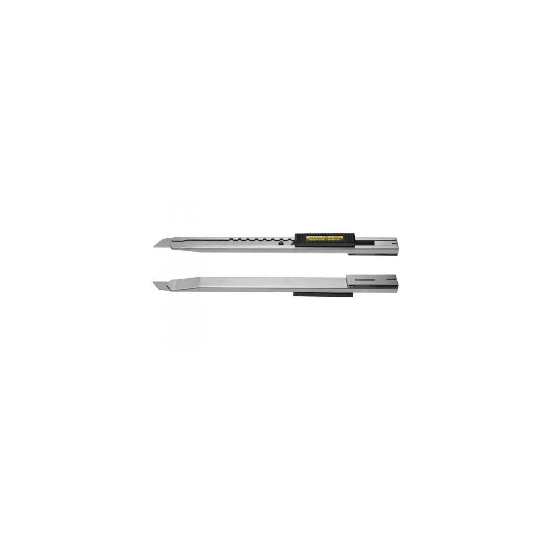 Olfa SVR-2 Silver Auto Lock Cutter 9mm Blade, Stainless Steel Handle, Snap-Off Blade Price in Jordan Olfa SVR-2 Silver Auto Lock Cutter 9mm Blade, Stainless Steel Handle, Snap-Off Blade - Buy Online in Jordan | OfficeJo