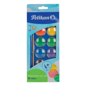 Pelikan Watercolour Set J12 Intense & Washable Colors, Non-Toxic, Brush Included Price in Jordan Pelikan Watercolour Set J12 Intense & Washable Colors, Non-Toxic, Brush Included - Buy Online in Jordan | OfficeJo