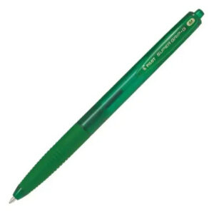 Pilot BP-1RT Ball Pen Green 0.7mm Fine Tip, Rubberised Grip, Made in Japan - Buy Online in Jordan | OfficeJo