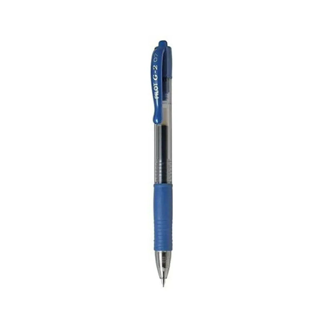 Pilot G-2 Gel Ink Rollerball Pen Medium 0.7 Tip, Blue, Retractable, Recycled Plastic Price in Jordan Pilot G-2 Gel Ink Rollerball Pen Medium 0.7 Tip, Blue, Retractable, Recycled Plastic - Buy Online in Jordan | OfficeJo