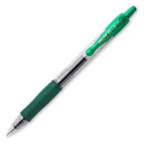 Pilot G-2 Gel Ink Rollerball Pen Medium Tip 0.7, Green, Retractable, Recycled Plastic Price in Jordan Pilot G-2 Gel Ink Rollerball Pen Medium Tip 0.7, Green, Retractable, Recycled Plastic - Buy Online in Jordan | OfficeJo
