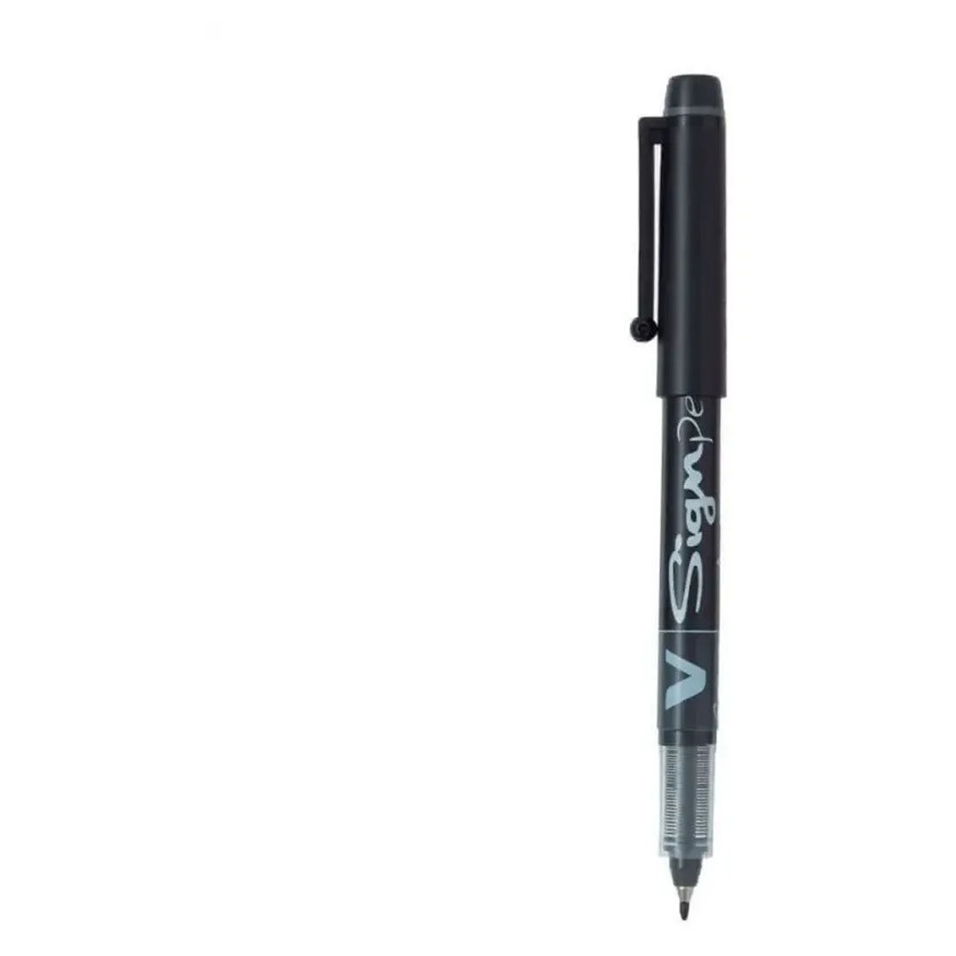 Pilot Signature V Pen Black 0.6mm Line, Liquid Ink, Soft Polyacetal Tip Price in Jordan Pilot Signature V Pen Black 0.6mm Line, Liquid Ink, Soft Polyacetal Tip - Buy Online in Jordan | OfficeJo