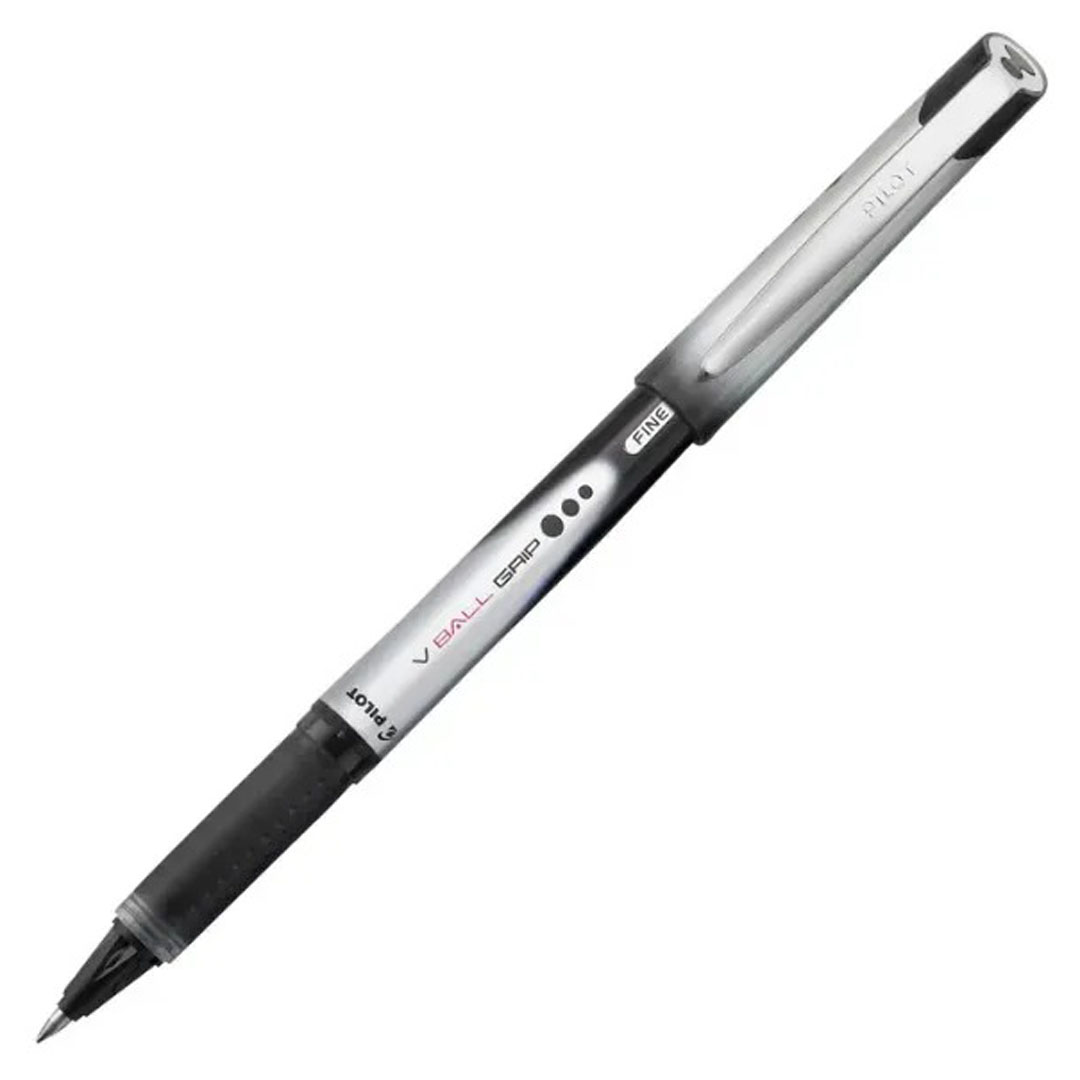 Pilot V-Ball Grip Pen Black Liquid Ink, Ergonomic Rubber Grip, Made in Japan Price in Jordan Pilot V-Ball Grip Pen Black Liquid Ink, Ergonomic Rubber Grip, Made in Japan - Buy Online in Jordan | OfficeJo