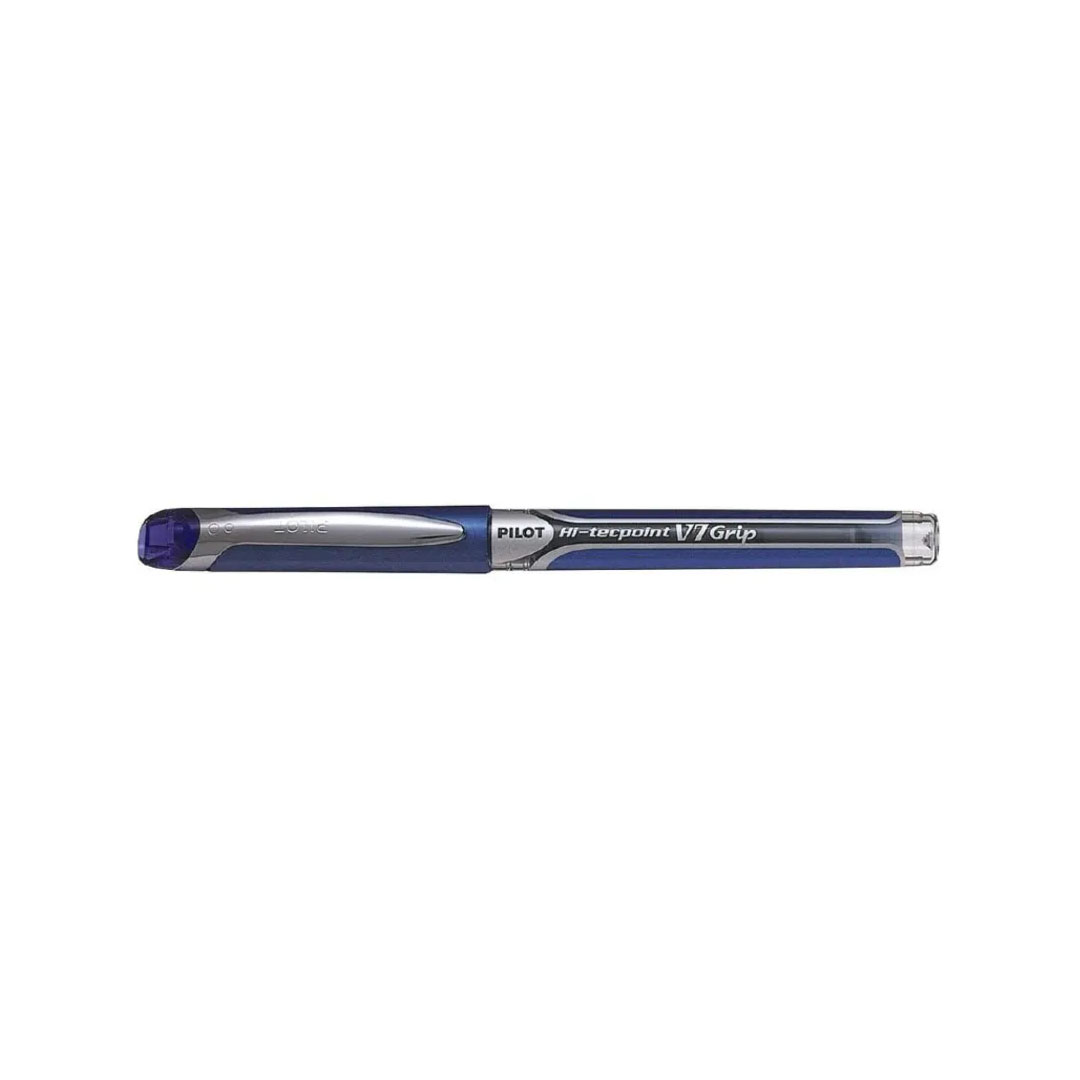 Pilot Hi-Tecpoint V7 Grip Liquid Ink Pen 0.7mm Tip, 0.5mm Fine Line, Blue Price in Jordan Pilot Hi-Tecpoint V7 Grip Liquid Ink Pen 0.7mm Tip, 0.5mm Fine Line, Blue - Buy Online in Jordan | OfficeJo