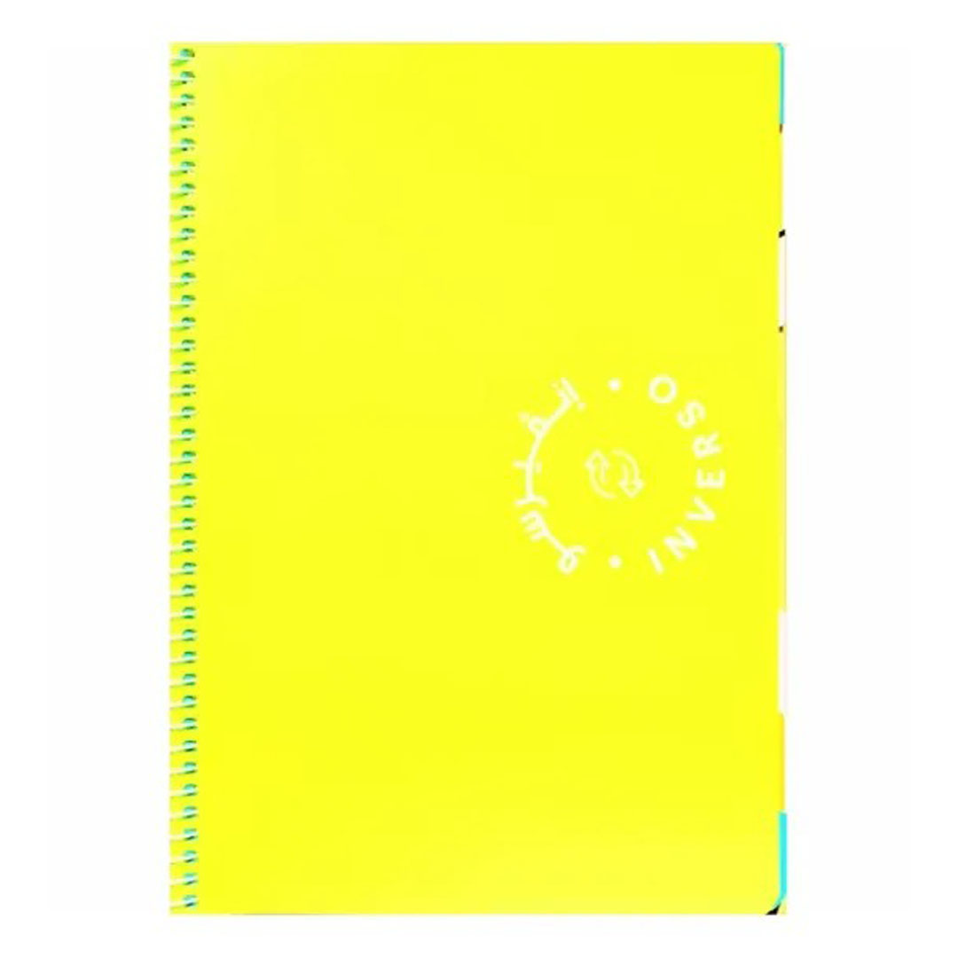 Bassile Genio B5 5 Subject Spiral Inverso Notebook 160 Sheets, 70gm, Lined Price in Jordan Bassile Genio B5 5 Subject Spiral Inverso Notebook 160 Sheets, 70gm, Lined - Buy Online in Jordan | OfficeJo