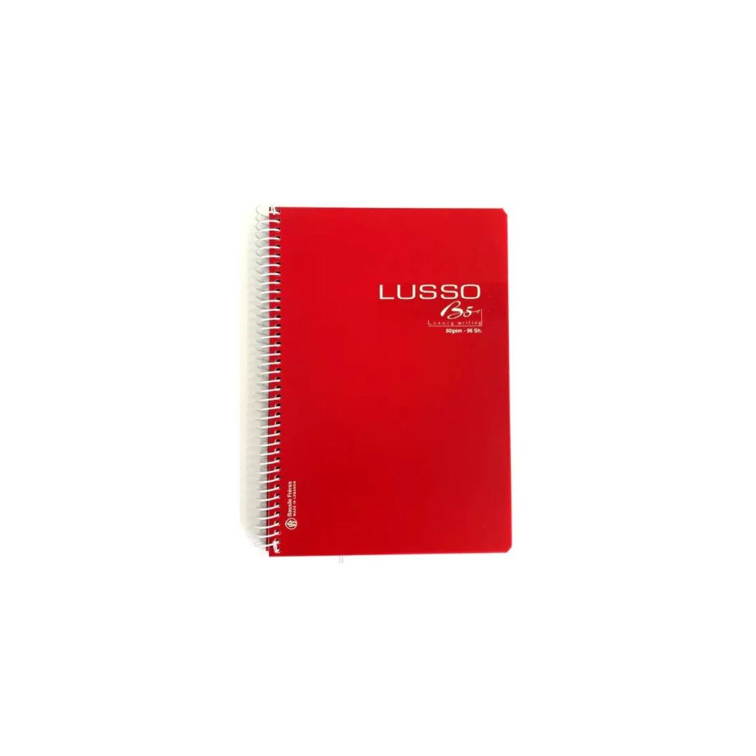 Bassile Lusso Notebook B5 80gsm, 96 Sheets, Lined, Assorted Covers Price in Jordan Bassile Lusso Notebook B5 80gsm, 96 Sheets, Lined, Assorted Covers - Buy Online in Jordan | OfficeJo