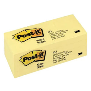 Post-It Notes Yellow 1.5x2 inch, 100 Sheets/Pad, 12 Pads, Canary Yellow Price in Jordan Post-It Notes Yellow 1.5x2 inch, 100 Sheets/Pad, 12 Pads, Canary Yellow - Buy Online in Jordan | OfficeJo