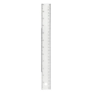 Plastic Ruler 30cm Transparent Metric & Inch, Clear Plastic Price in Jordan Plastic Ruler 30cm Transparent Metric & Inch, Clear Plastic - Buy Online in Jordan | OfficeJo
