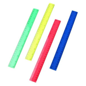 Plastic Ruler 30cm Colored Metric & Inch, Dual Scale Price in Jordan Plastic Ruler 30cm Colored Metric & Inch, Dual Scale - Buy Online in Jordan | OfficeJo