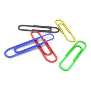 Colored Paper Clips 5cm Metal with Plastic Coating, Up to 7 Colors, 50 Per Box Price in Jordan Colored Paper Clips 5cm Metal with Plastic Coating, Up to 7 Colors, 50 Per Box - Buy Online in Jordan | OfficeJo