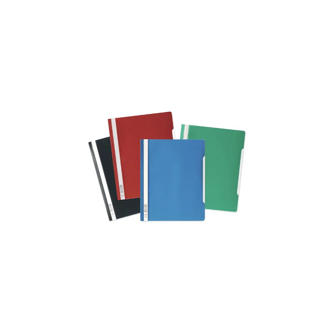 Transparent File A4 Clear Front Cover, Colored Back, Side Name Tag Price in Jordan Transparent File A4 Clear Front Cover, Colored Back, Side Name Tag - Buy Online in Jordan | OfficeJo