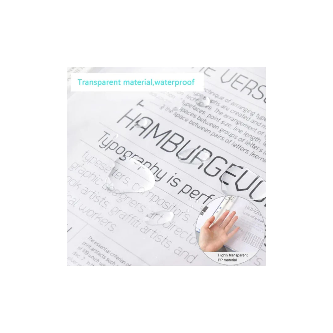 U-Shape Clear Punched Pockets A4 100 Micron, Pack of 100 Price in Jordan U-Shape Clear Punched Pockets A4 100 Micron, Pack of 100 - Buy Online in Jordan | OfficeJo