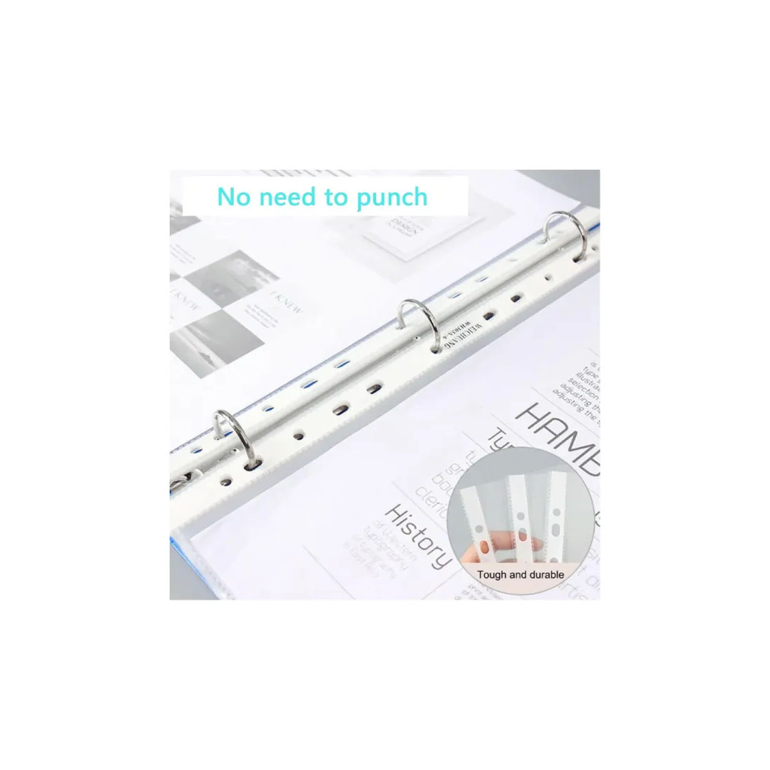A4 Clear Punched Page Protectors 60 Micron, Transparent, Pack of 100 Price in Jordan A4 Clear Punched Page Protectors 60 Micron, Transparent, Pack of 100 - Buy Online in Jordan | OfficeJo