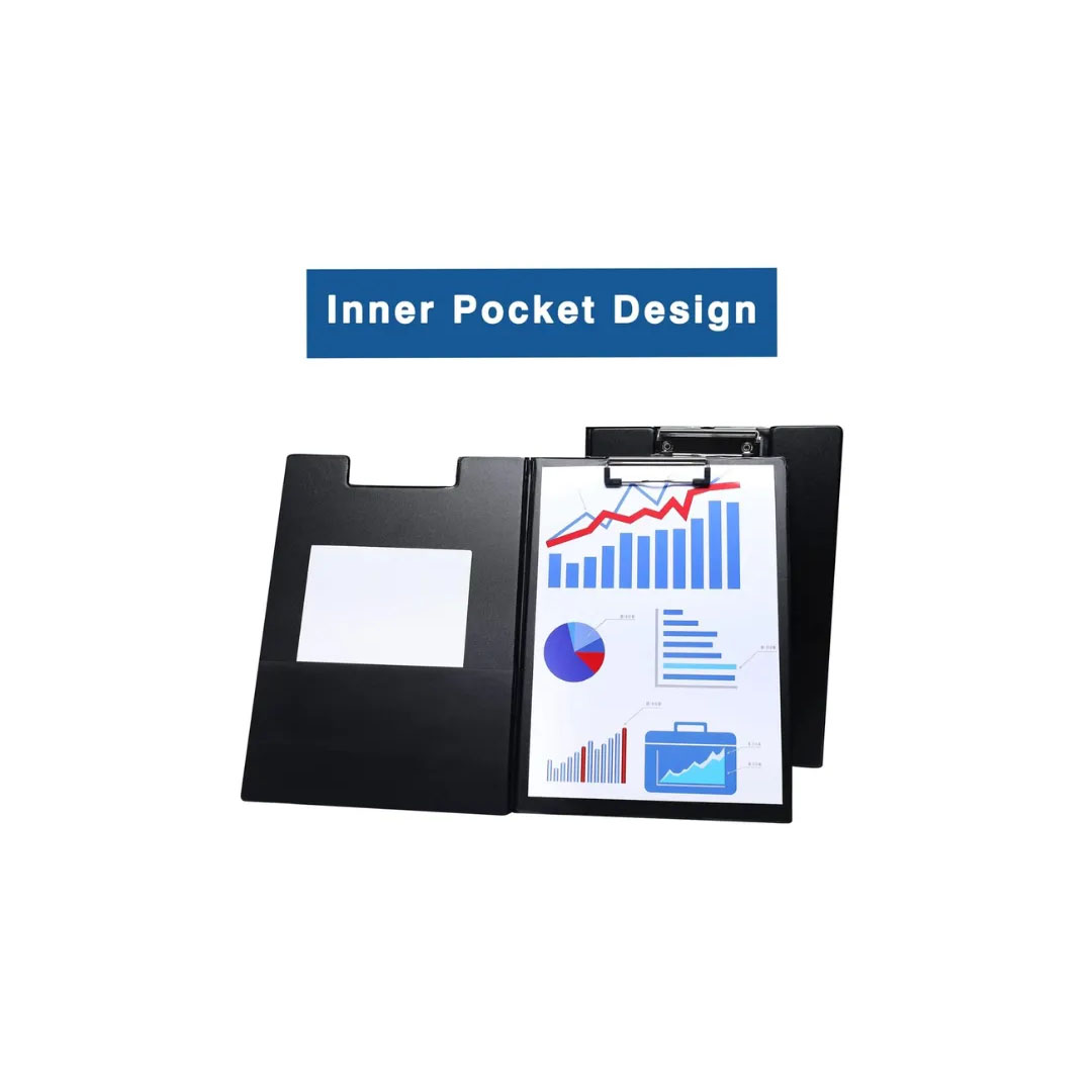 Clip Board A4 Leather Folder with Pocket Padfolio, Pen Loop, Rubber-Covered Metal Clip Price in Jordan Clip Board A4 Leather Folder with Pocket Padfolio, Pen Loop, Rubber-Covered Metal Clip - Buy Online in Jordan | OfficeJo