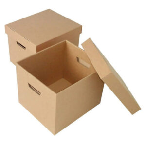 Archive Box File 35.5x44x29cm, Strengthened Cardboard, Holds up to 8 Lever Files - Buy Online in Jordan | OfficeJo