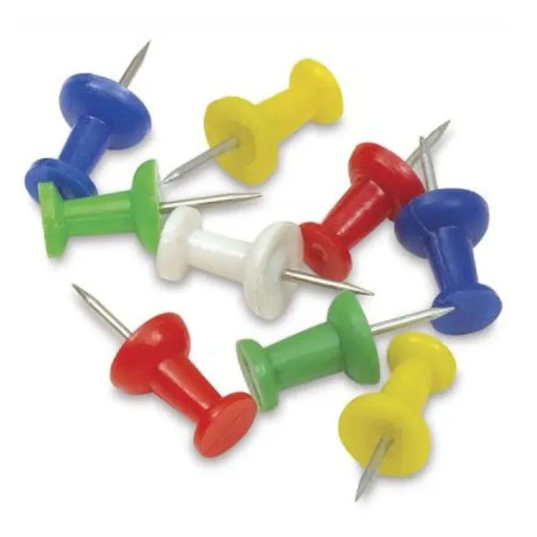 Colored Push Pins Cork Board, Cubicle Walls, ~30 Pins per Box Price in Jordan Colored Push Pins Cork Board, Cubicle Walls, ~30 Pins per Box - Buy Online in Jordan | OfficeJo