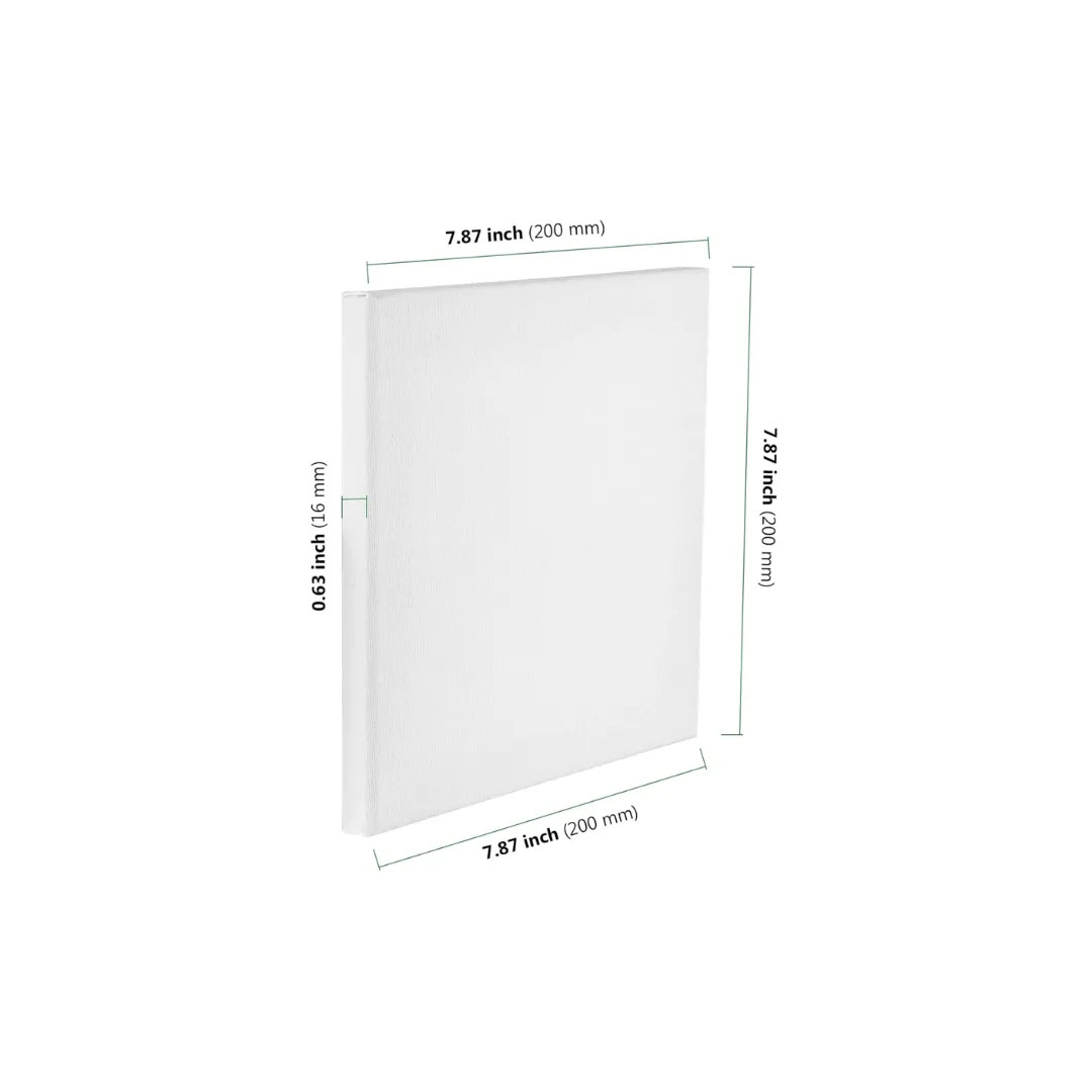 Canvas White Blank Board 20×20 280 GSM, Acid Free, Triple Primed Gesso, 100% Cotton Price in Jordan Canvas White Blank Board 20×20 280 GSM, Acid Free, Triple Primed Gesso, 100% Cotton - Buy Online in Jordan | OfficeJo