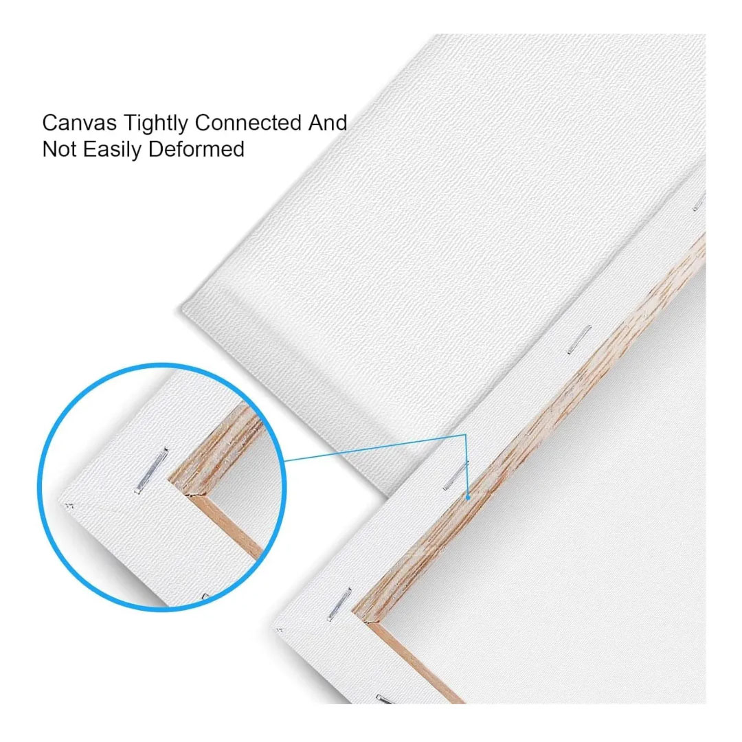 Canvas White Blank Board 50×50 280 GSM, Triple Primed Gesso, 100% Natural Cotton Price in Jordan Canvas White Blank Board 50×50 280 GSM, Triple Primed Gesso, 100% Natural Cotton - Buy Online in Jordan | OfficeJo