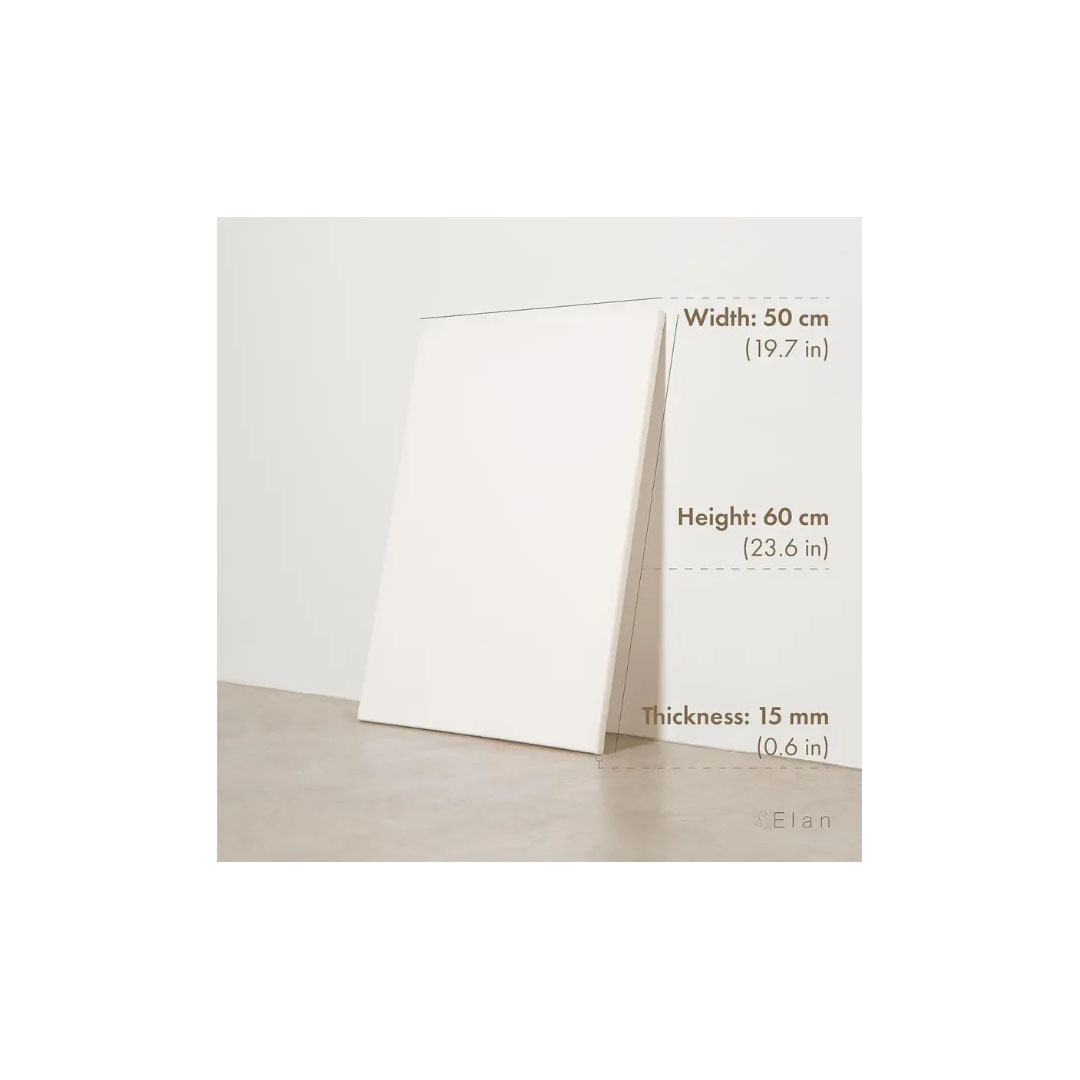 Canvas White Blank Board 60x50cm 280 GSM, Triple Primed Gesso, Acid Free, 100% Cotton Price in Jordan Canvas White Blank Board 60x50cm 280 GSM, Triple Primed Gesso, Acid Free, 100% Cotton - Buy Online in Jordan | OfficeJo