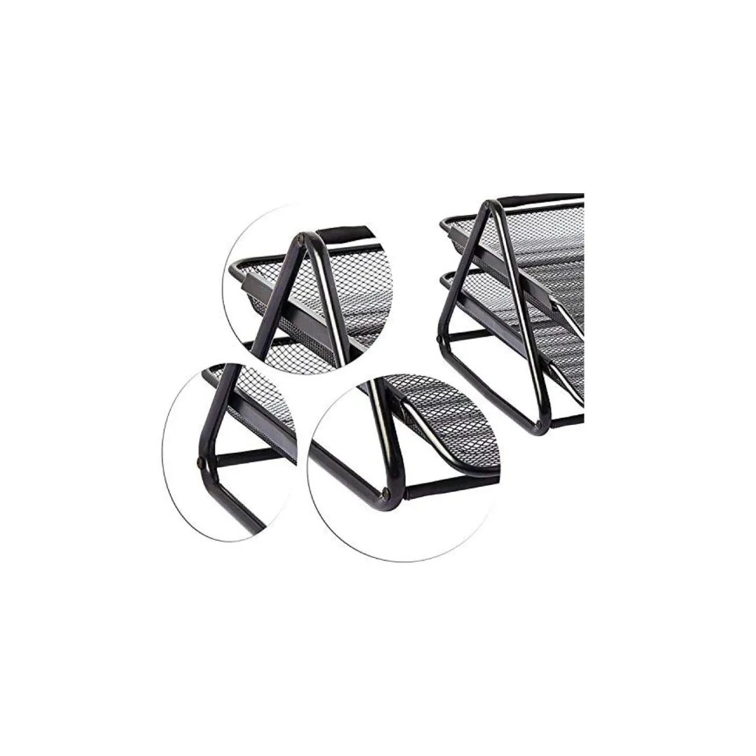 Metal Paper Trays 2-Tier A4 & Letter Size, Metal Mesh, Solid Metal Edging Price in Jordan Metal Paper Trays 2-Tier A4 & Letter Size, Metal Mesh, Solid Metal Edging - Buy Online in Jordan | OfficeJo