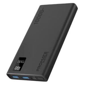 Promate Bolt-10PRO.BLACK, Power Bank Price in Jordan Promate Bolt-10PRO.BLACK, Power Bank - Buy Online in Jordan | OfficeJo