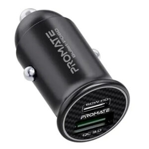 Promate Bullet-PD60W, Mini Car Charger Price in Jordan Promate Bullet-PD60W, Mini Car Charger - Buy Online in Jordan | OfficeJo