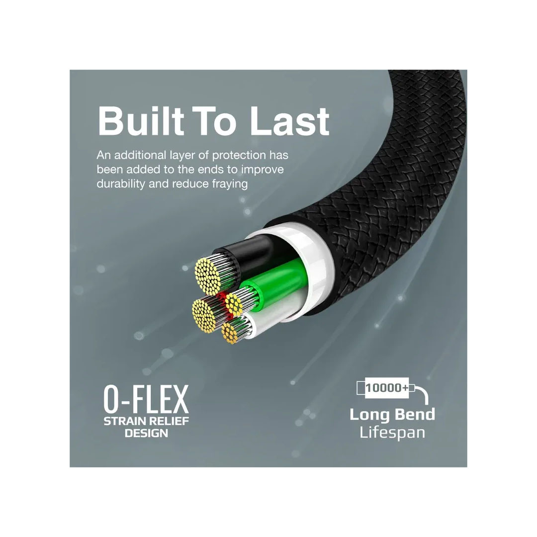 Promate XCord-CC.BLACK Charge USB-C Cable Price in Jordan Promate XCord-CC.BLACK Charge USB-C Cable - Buy Online in Jordan | OfficeJo