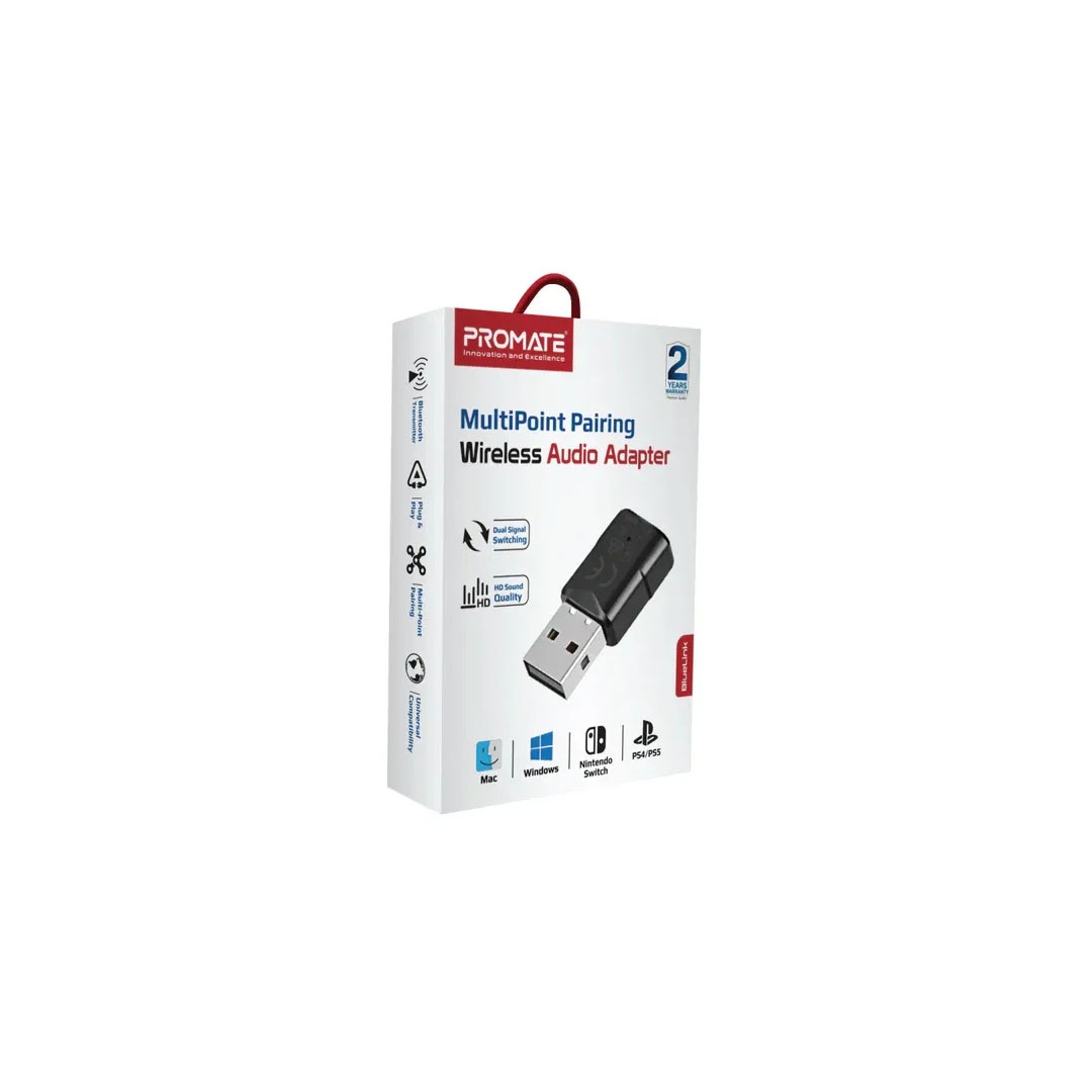 Promate BlueLink, Wireless Audio Adapter Price in Jordan Promate BlueLink, Wireless Audio Adapter - Buy Online in Jordan | OfficeJo
