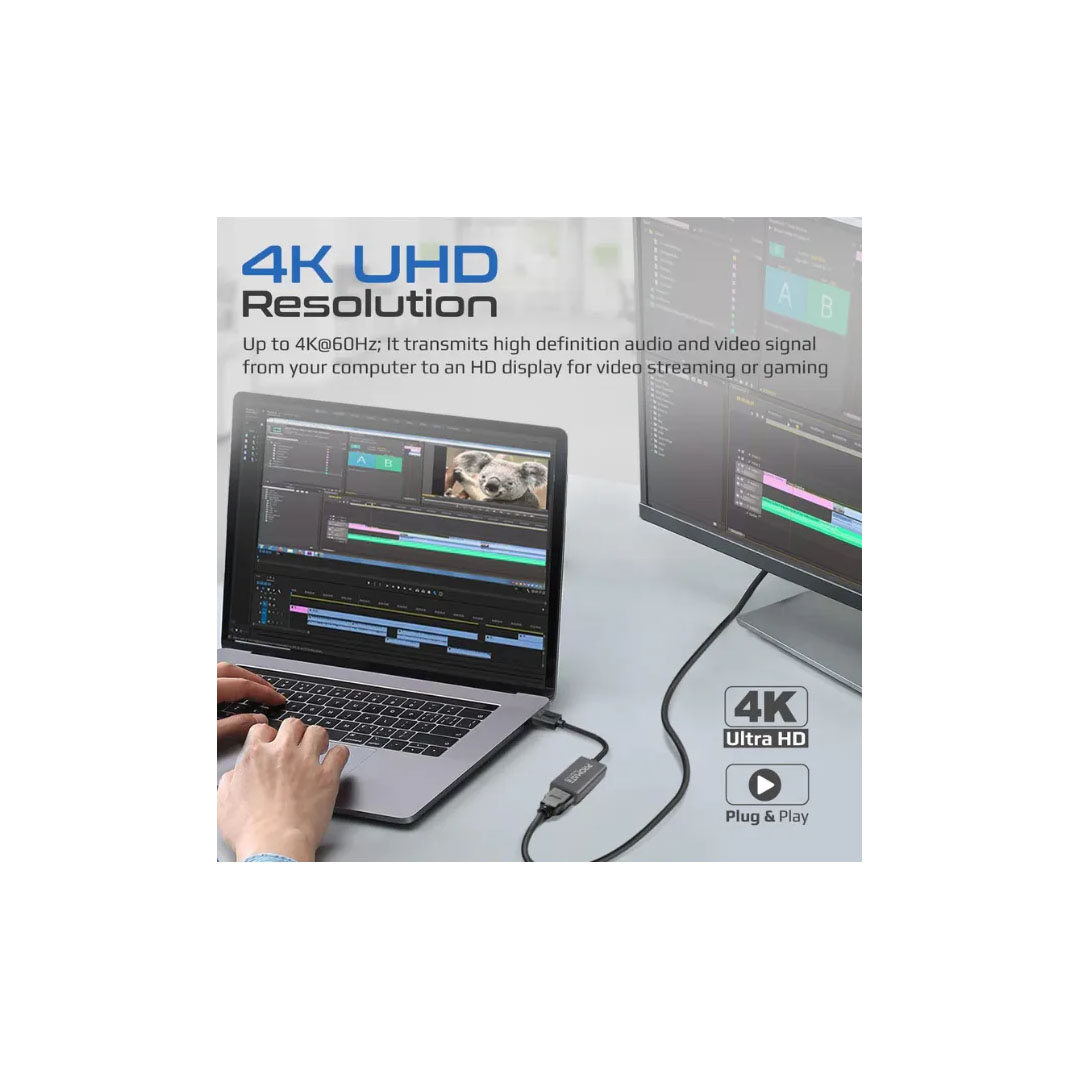 Promate MEDIALINK-DP, DisplayPort to HDMI Adapter Price in Jordan Promate MEDIALINK-DP, DisplayPort to HDMI Adapter - Buy Online in Jordan | OfficeJo