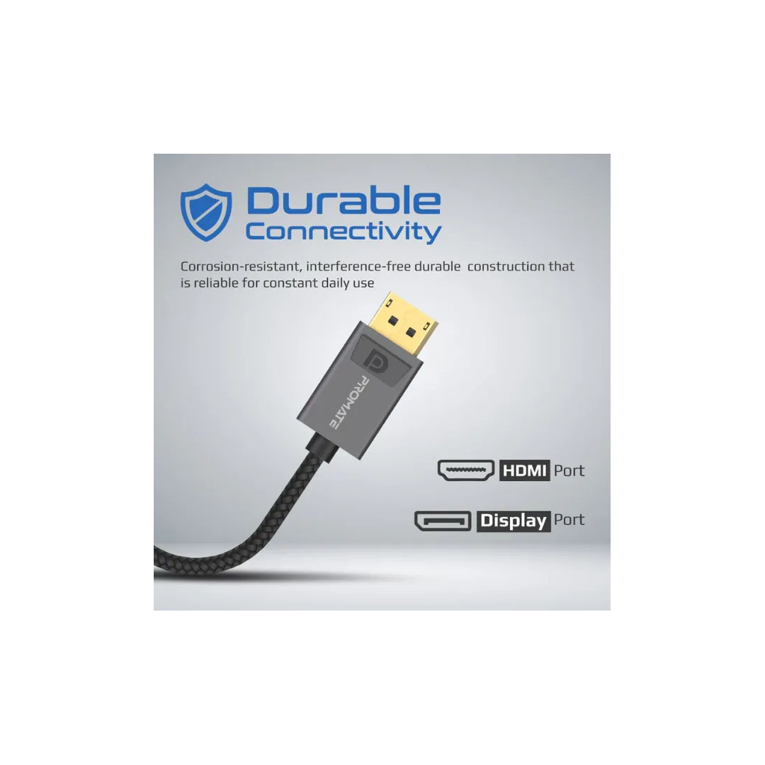 Promate MEDIALINK-DP, DisplayPort to HDMI Adapter Price in Jordan Promate MEDIALINK-DP, DisplayPort to HDMI Adapter - Buy Online in Jordan | OfficeJo