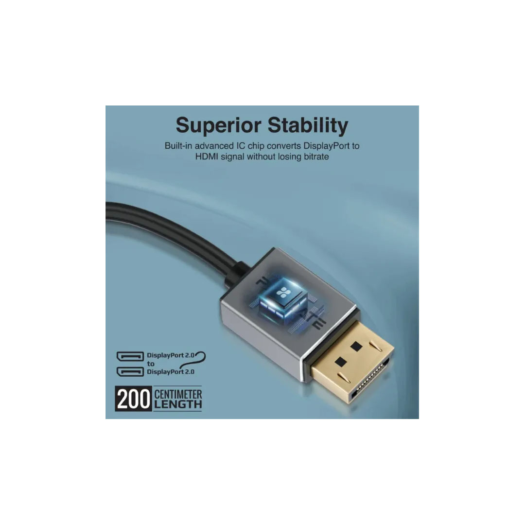 Promate DPLINK-16K, Display Port Cable Price in Jordan Promate DPLINK-16K, Display Port Cable - Buy Online in Jordan | OfficeJo