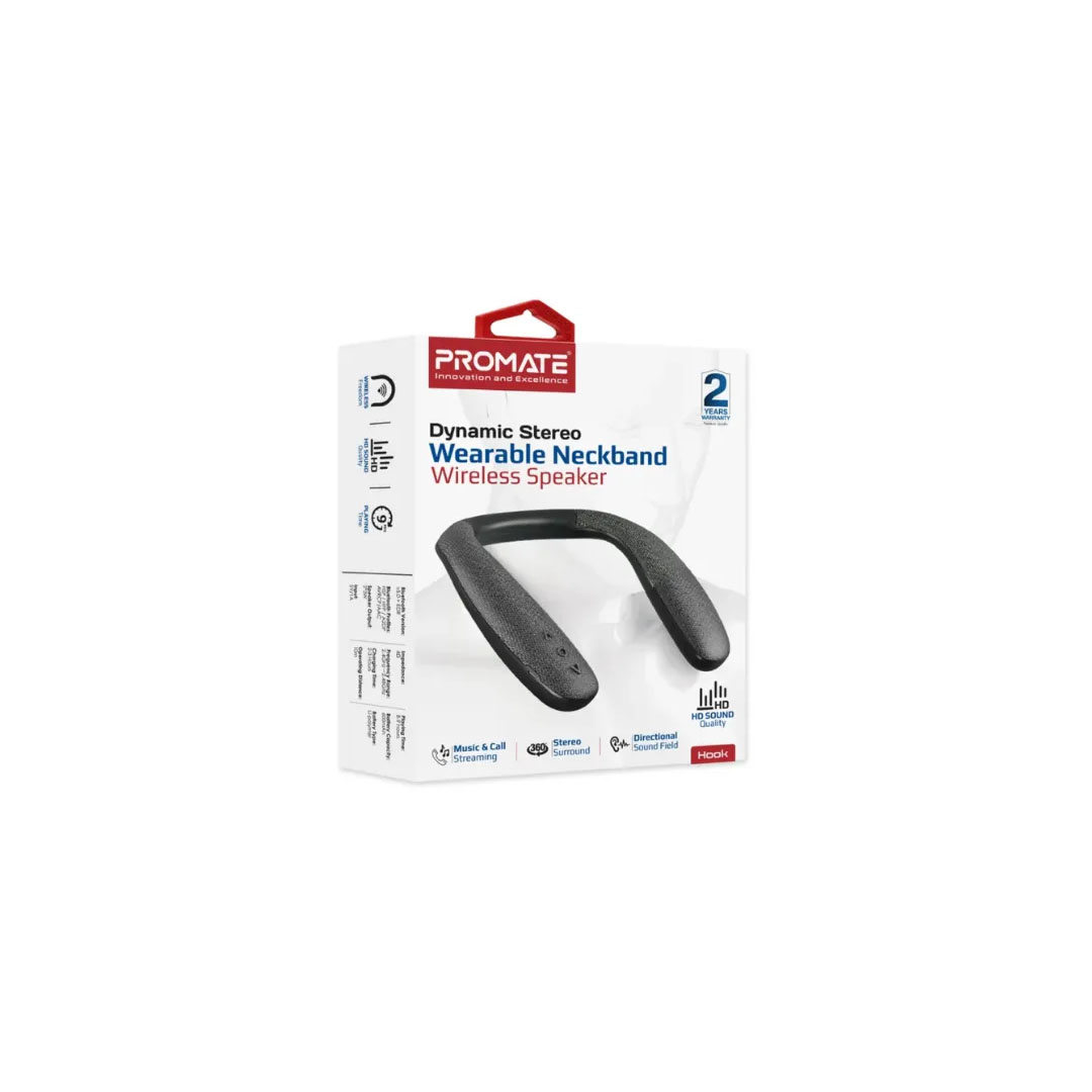 Promate Hook, Neckband Wireless Speaker Price in Jordan Promate Hook, Neckband Wireless Speaker - Buy Online in Jordan | OfficeJo