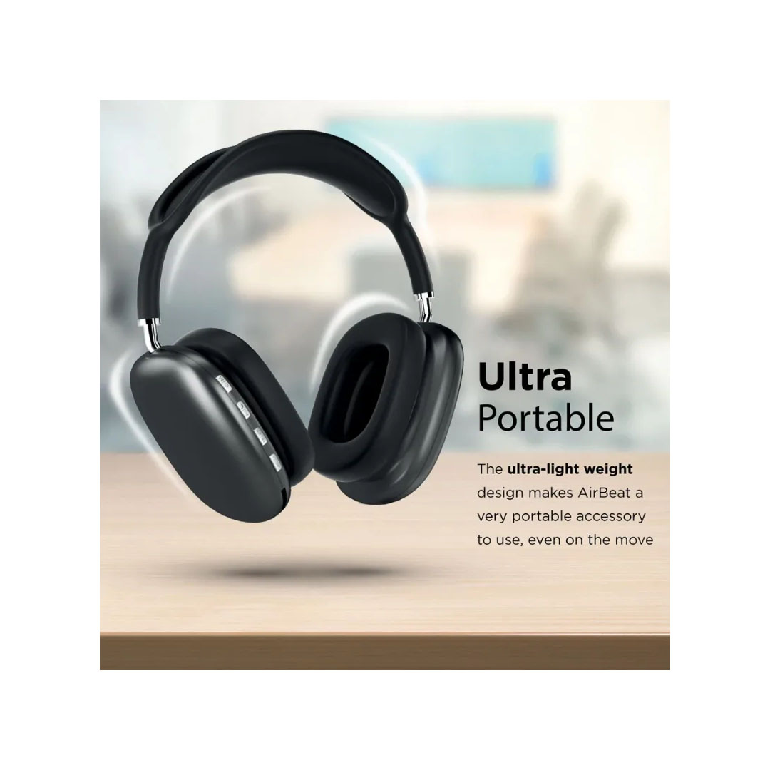 Promate AirBeat.BLACK Wireless Headset Price in Jordan Promate AirBeat.BLACK Wireless Headset - Buy Online in Jordan | OfficeJo