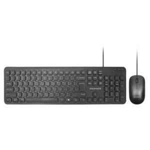 Promate Cmbo-KM2.E/A, Wired KeyBoard & Mouse Price in Jordan Promate Cmbo-KM2.E/A, Wired KeyBoard & Mouse - Buy Online in Jordan | OfficeJo