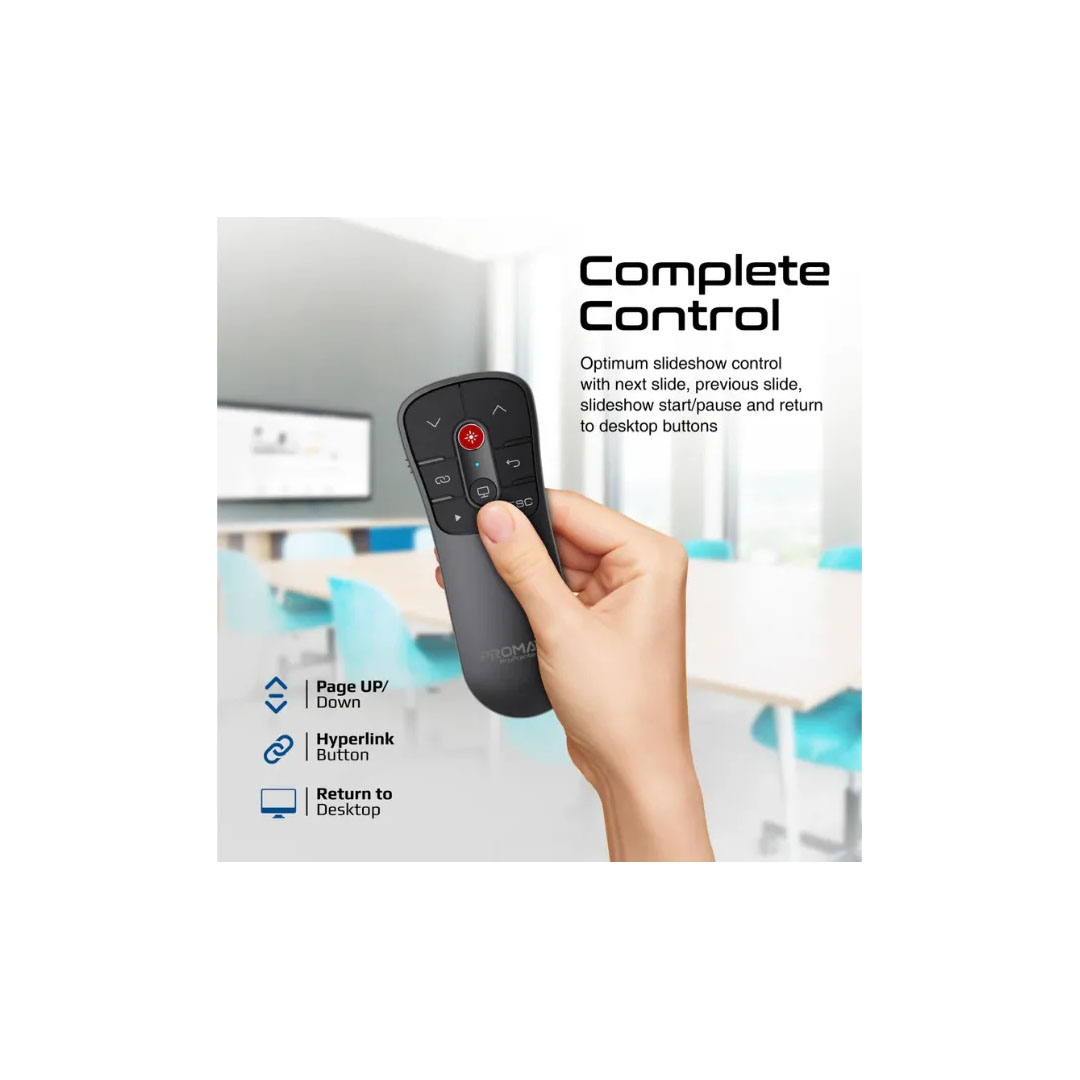 Promate ProPointer, Wireless Presenter Price in Jordan Promate ProPointer, Wireless Presenter - Buy Online in Jordan | OfficeJo