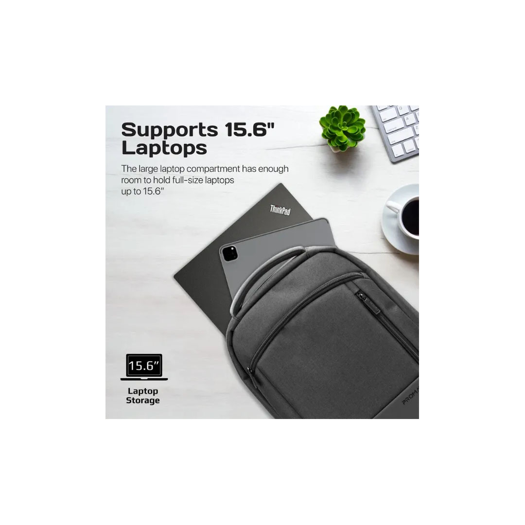 Promate Satchel-BP, Black Laptop Backpack Price in Jordan Promate Satchel-BP, Black Laptop Backpack - Buy Online in Jordan | OfficeJo