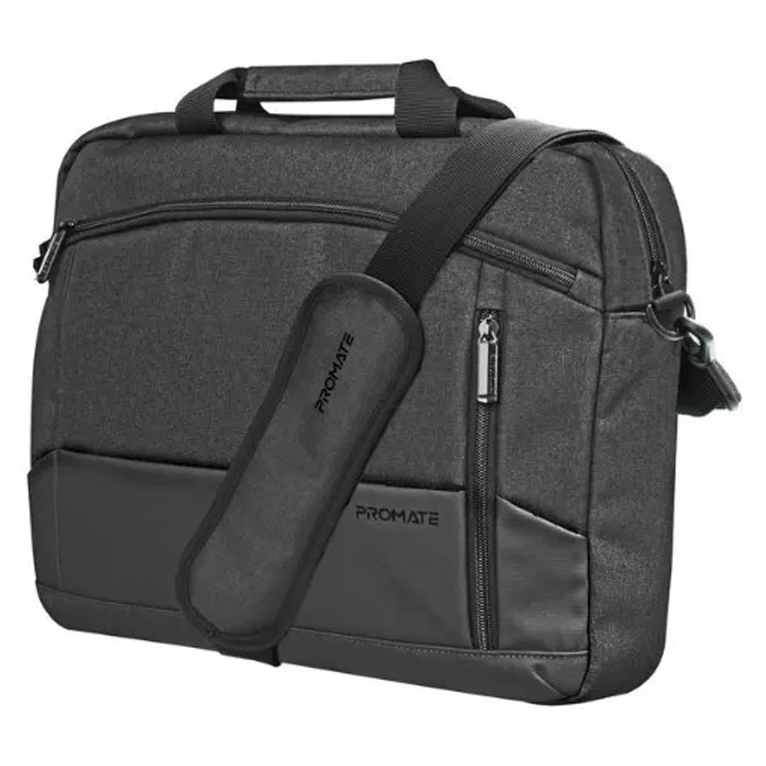 Promate Satchel-MB. Black, Laptop Messenger Bag Price in Jordan Promate Satchel-MB. Black, Laptop Messenger Bag - Buy Online in Jordan | OfficeJo