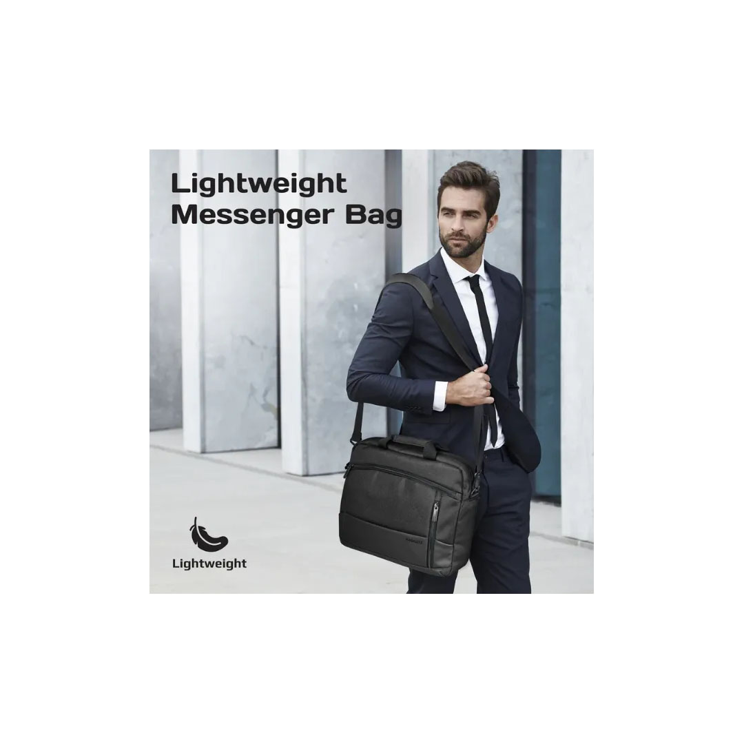 Promate Satchel-MB. Black, Laptop Messenger Bag Price in Jordan Promate Satchel-MB. Black, Laptop Messenger Bag - Buy Online in Jordan | OfficeJo