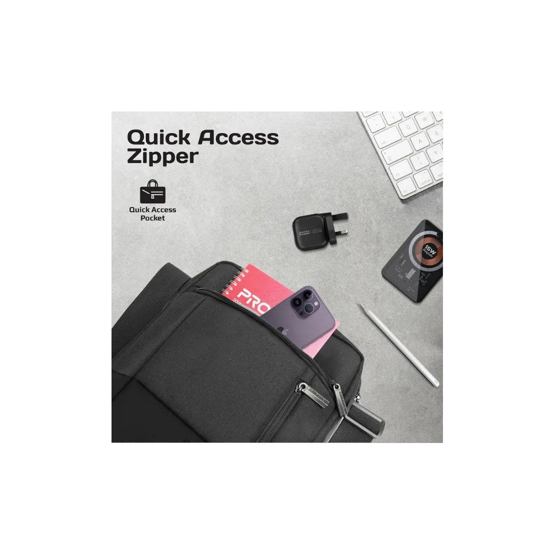 Promate Satchel-HB. Black, Laptop HandBag Price in Jordan Promate Satchel-HB. Black, Laptop HandBag - Buy Online in Jordan | OfficeJo