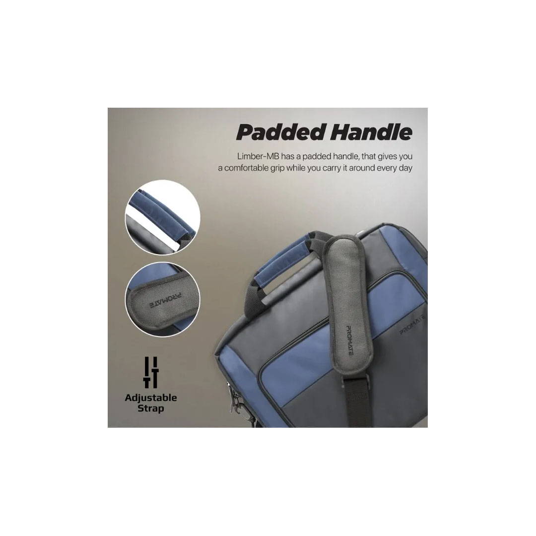 Promate Limber-MB, Laptops Bag, Black Price in Jordan Promate Limber-MB, Laptops Bag, Black - Buy Online in Jordan | OfficeJo