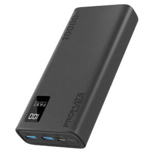 Promate Bolt-20Pro.Black, Power Bank - Buy Online in Jordan | OfficeJo