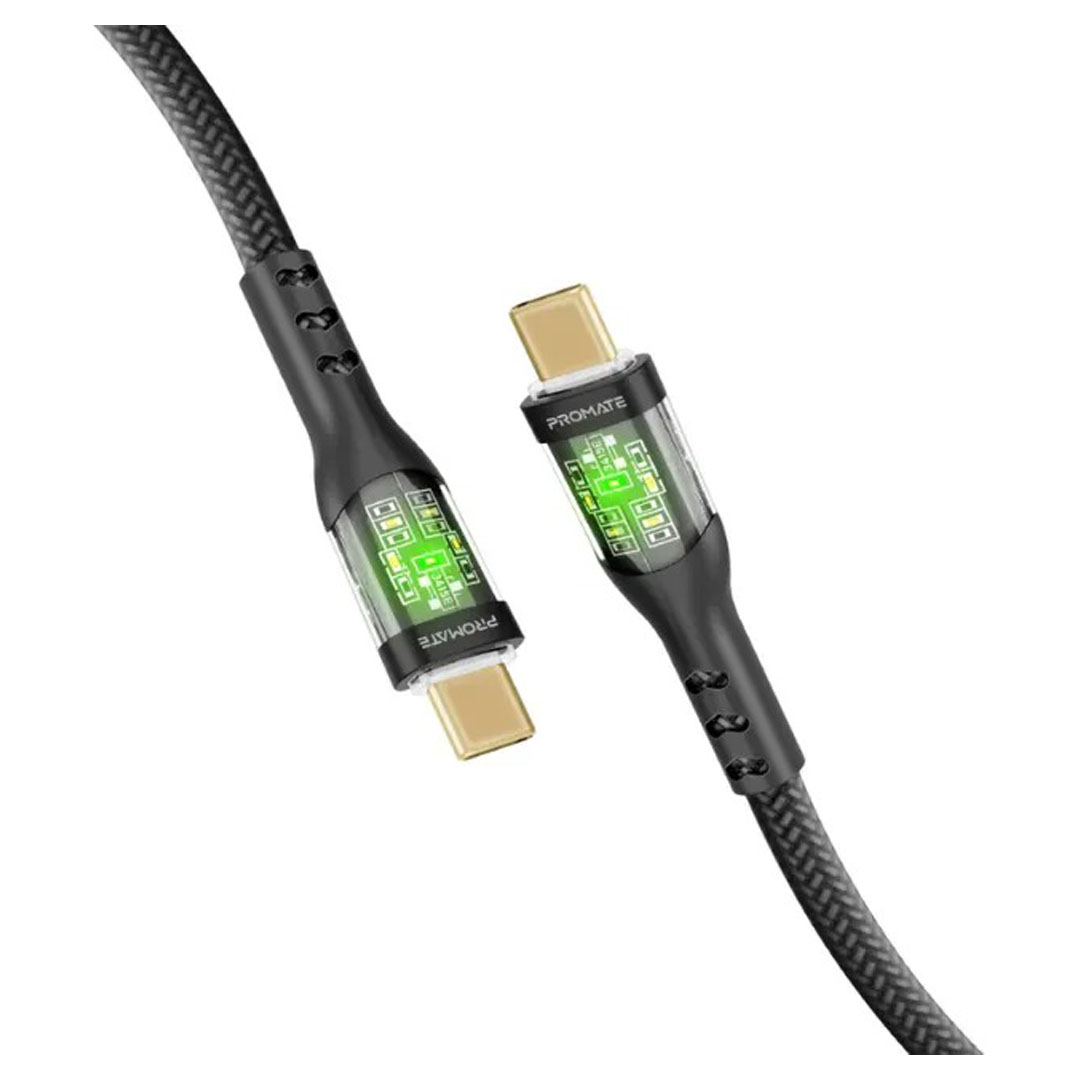 Promate TransLine-CC .BLACK, USB-C Cable Price in Jordan Promate TransLine-CC .BLACK, USB-C Cable - Buy Online in Jordan | OfficeJo