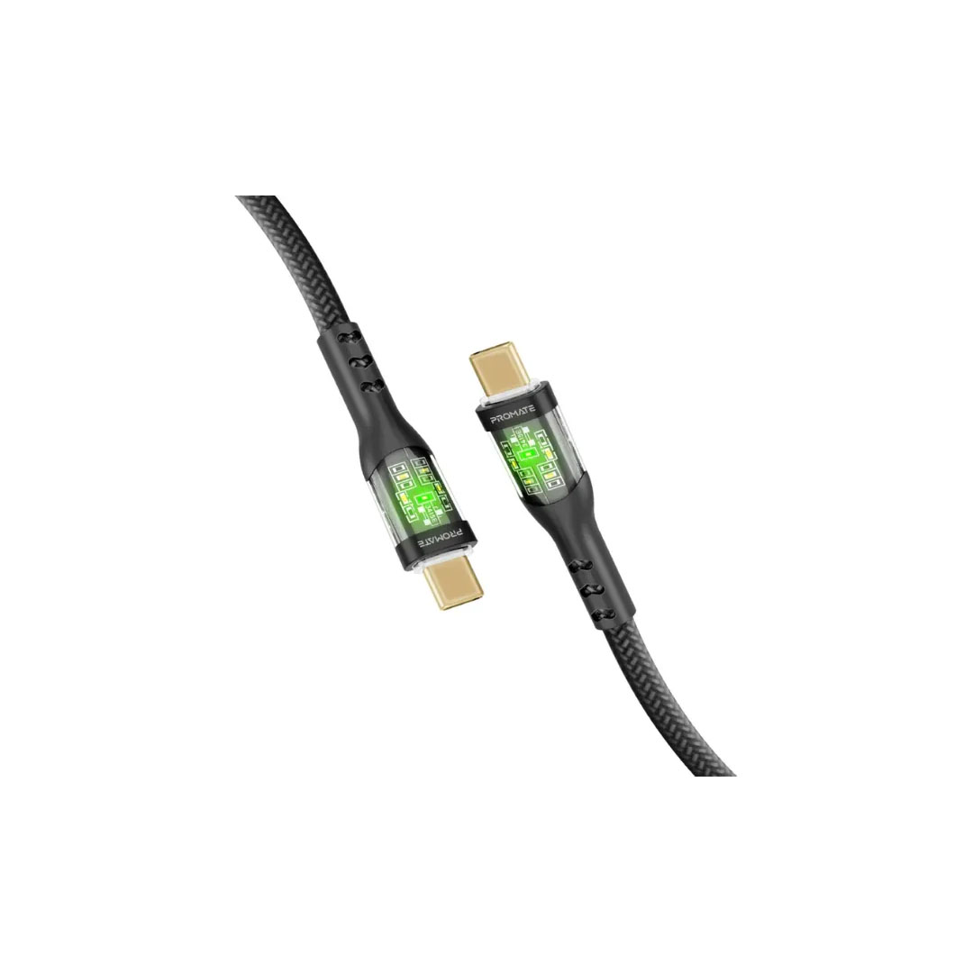 Promate TransLine-CC .BLACK, USB-C Cable Price in Jordan Promate TransLine-CC .BLACK, USB-C Cable - Buy Online in Jordan | OfficeJo