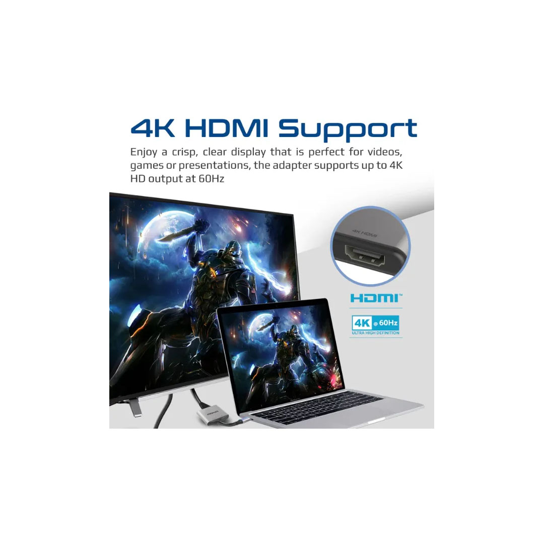Promate MEDIALINK-H2, USB-C to Dual HDMI Adapter Price in Jordan Promate MEDIALINK-H2, USB-C to Dual HDMI Adapter - Buy Online in Jordan | OfficeJo