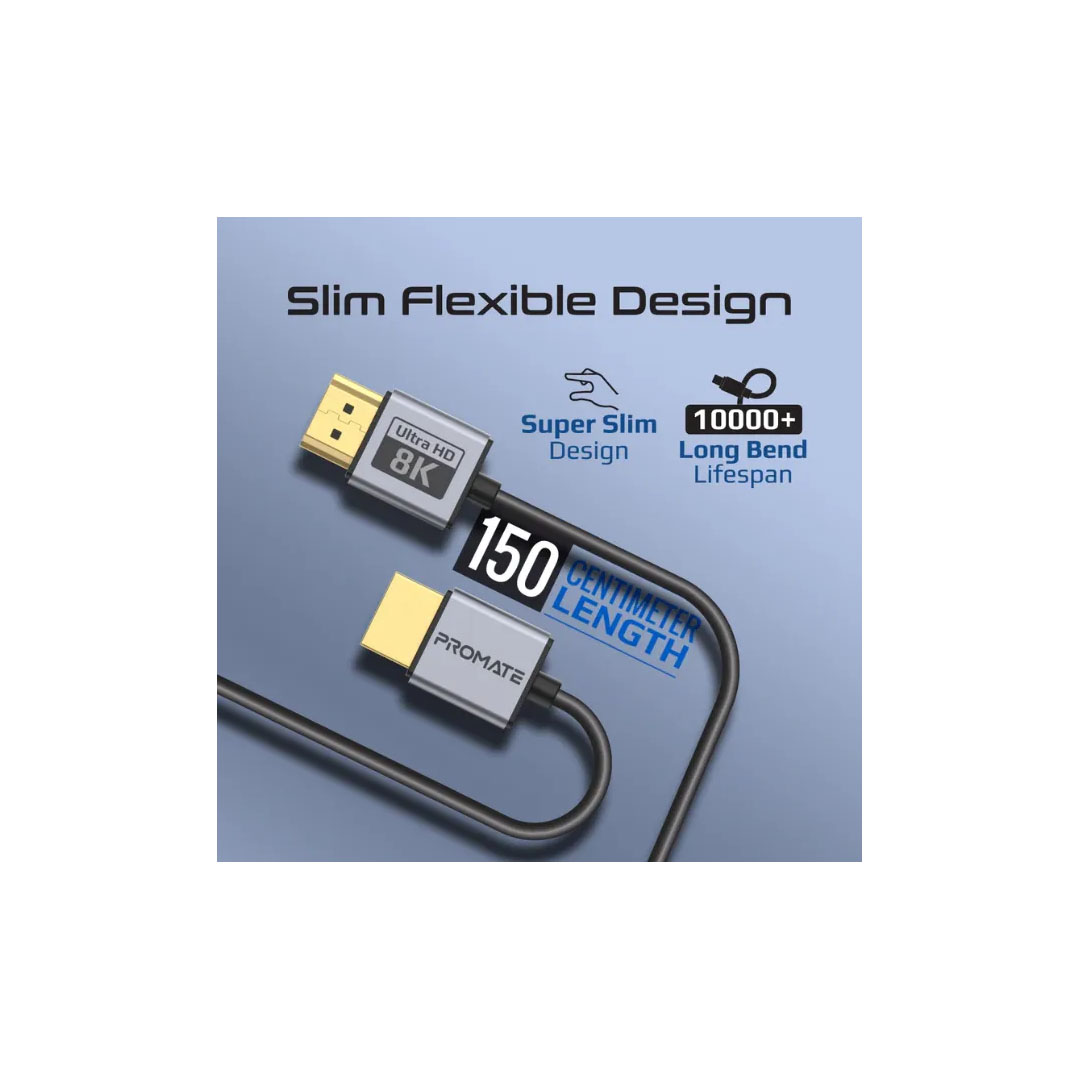 Promate PrimeLink8k-150, HDMI Cable Price in Jordan Promate PrimeLink8k-150, HDMI Cable - Buy Online in Jordan | OfficeJo