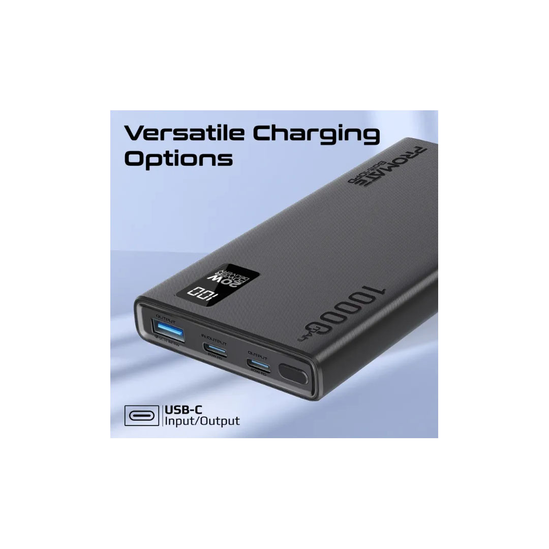 Promate BOLT-10PD, BLACK- Power Bank Price in Jordan Promate BOLT-10PD, BLACK- Power Bank - Buy Online in Jordan | OfficeJo