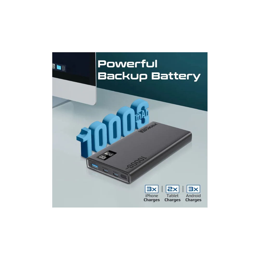 Promate BOLT-10PD, BLACK- Power Bank Price in Jordan Promate BOLT-10PD, BLACK- Power Bank - Buy Online in Jordan | OfficeJo