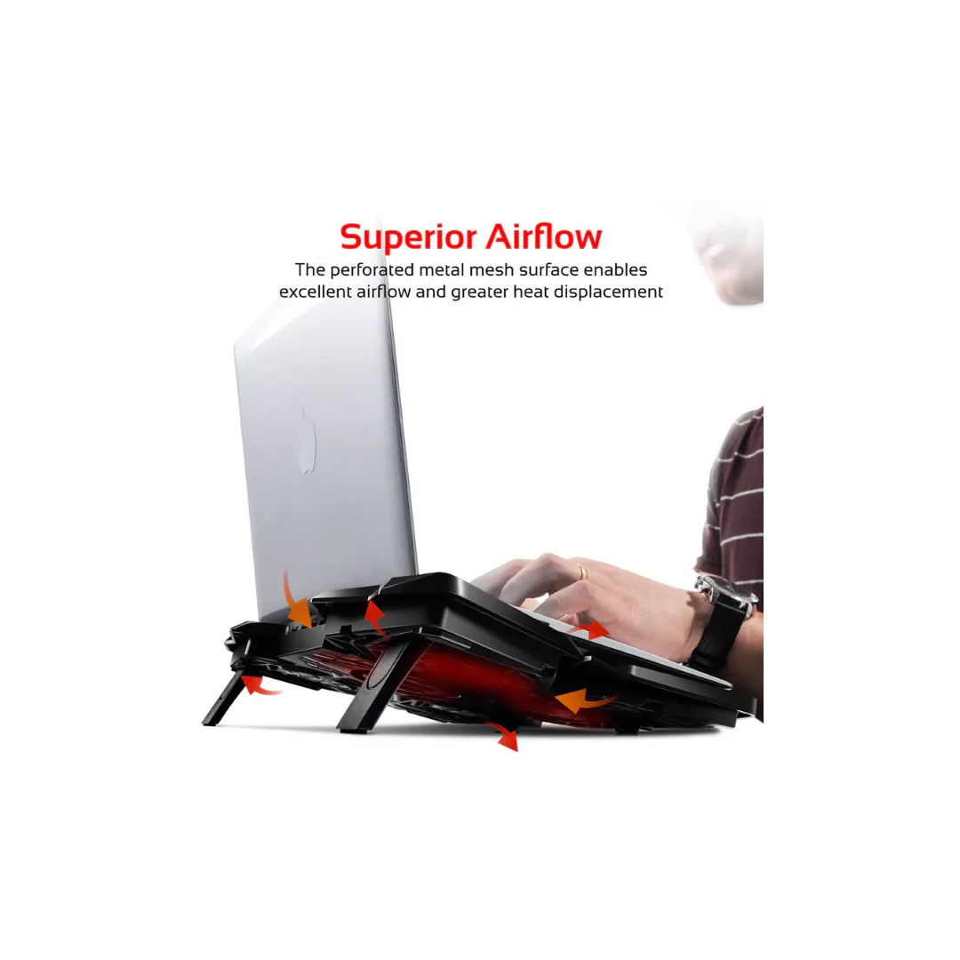 Promate AirBase-3, Laptop Cooling Pad Price in Jordan Promate AirBase-3, Laptop Cooling Pad - Buy Online in Jordan | OfficeJo