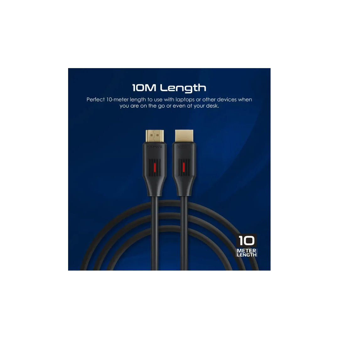 Promate ProLink4K60-10M HDMI Cable Price in Jordan Promate ProLink4K60-10M HDMI Cable - Buy Online in Jordan | OfficeJo